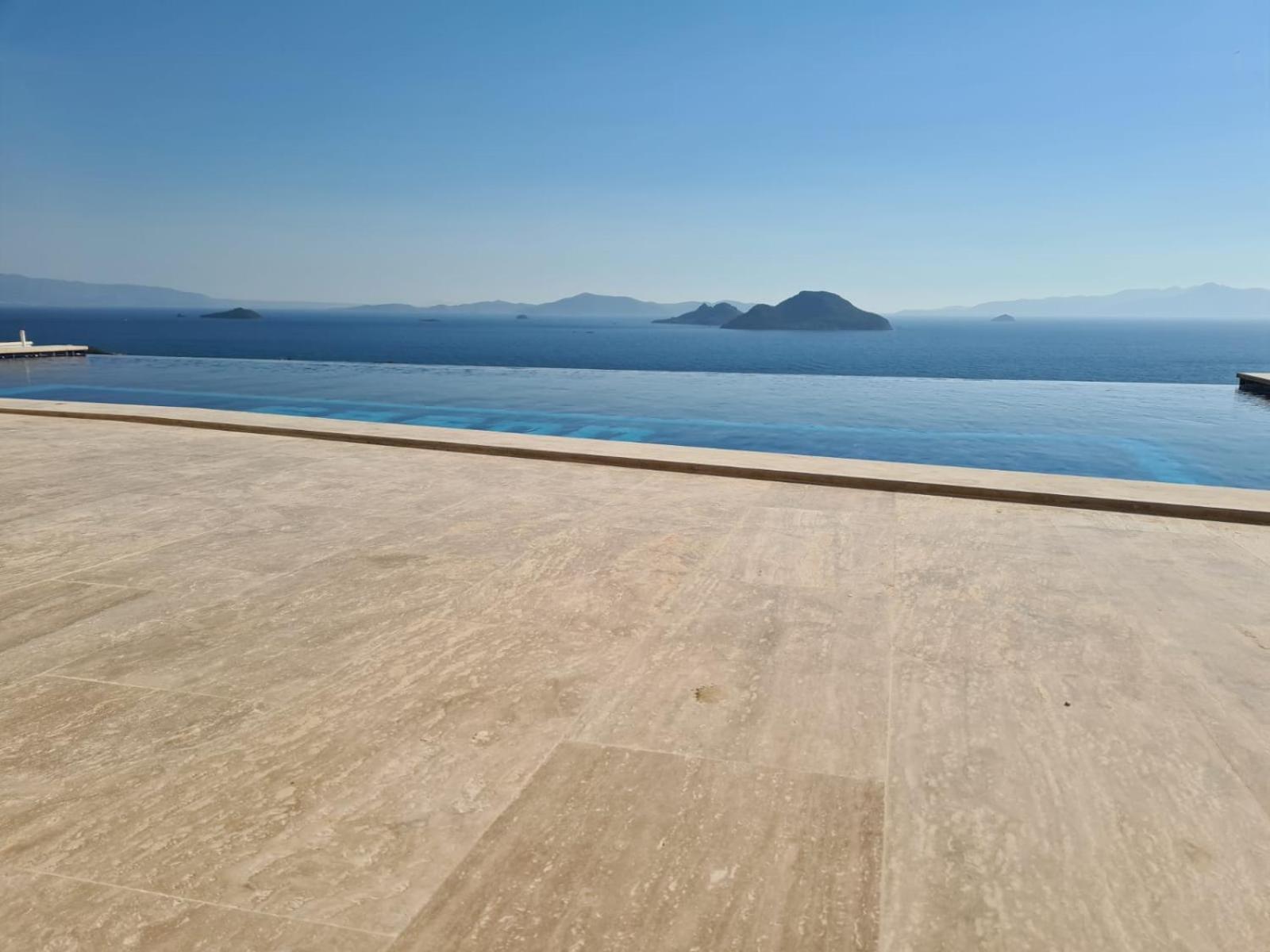 Bodrum Eason Villa & House 350M2 Full Sea View With Private Infinity Pool Exterior foto